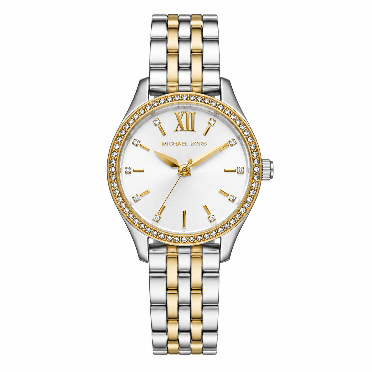 Michael Kors Two-Tone Crystal Watch