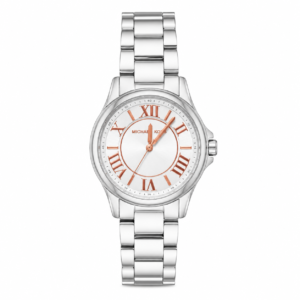 Michael Kors Silver Roman Dial Watch