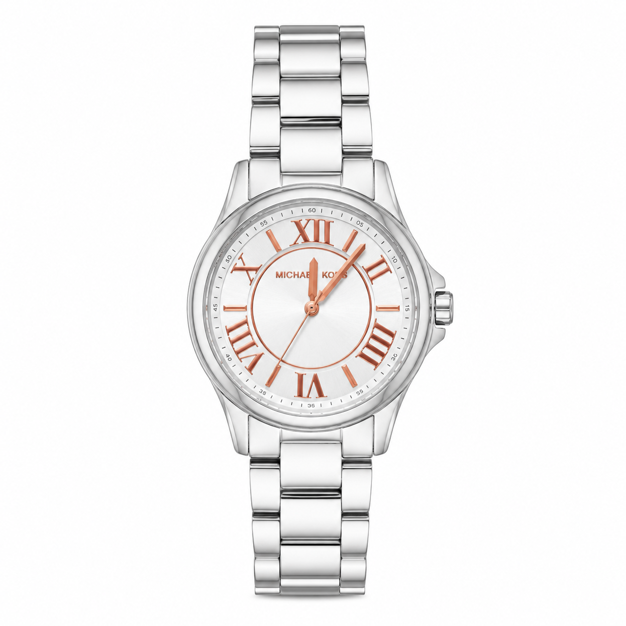 Michael Kors Silver Roman Dial Watch