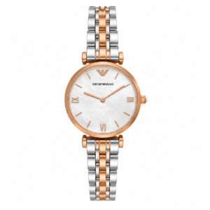 Emporio Armani Rose Gold Two-Tone Watch