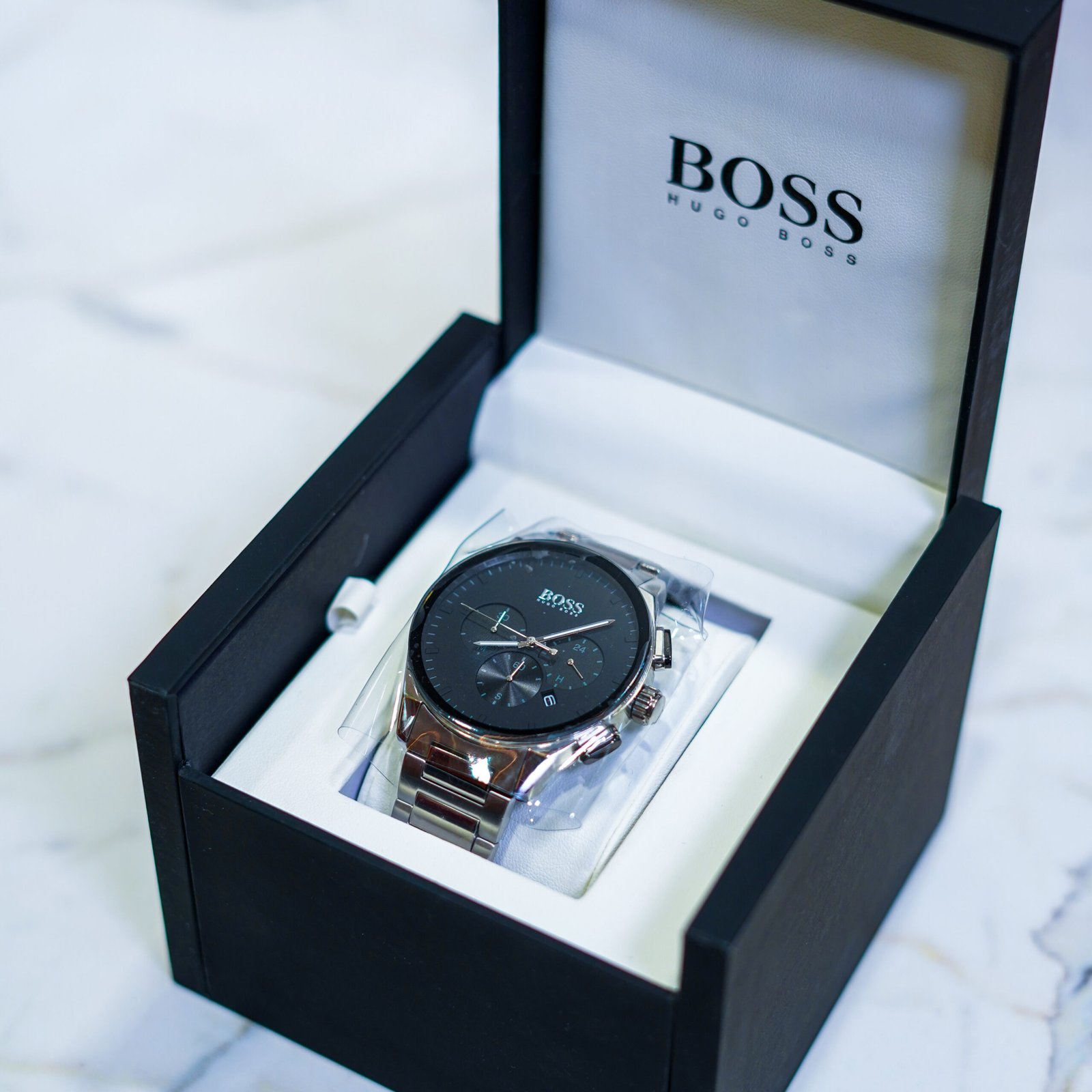Hugo Boss Black Dial Chronograph Watch - Image 2