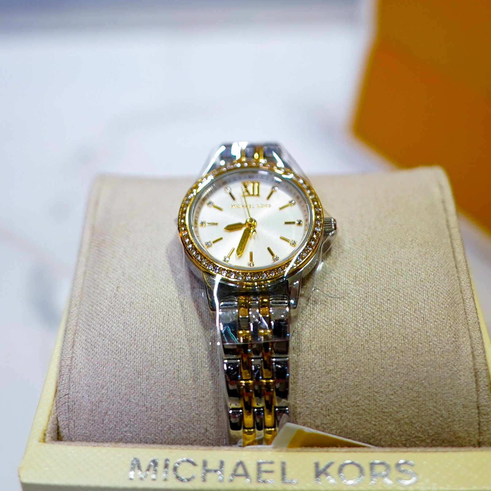 Michael Kors Two-Tone Crystal Watch - Image 2