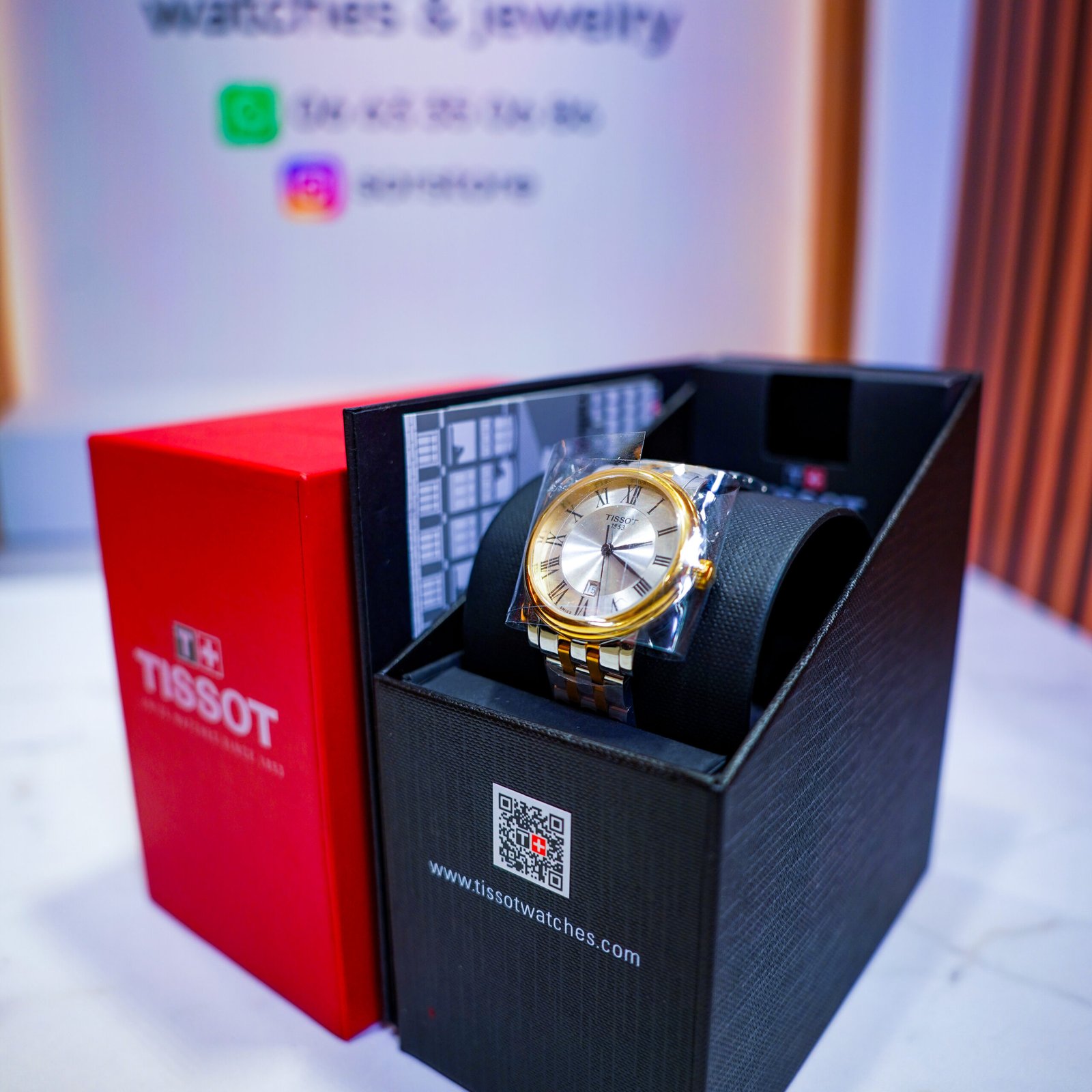 Tissot Two-Tone Roman Dial Watch - Image 2