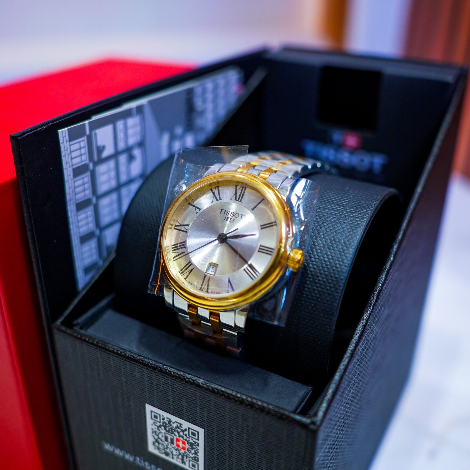 Tissot Two-Tone Roman Dial Watch - Image 3