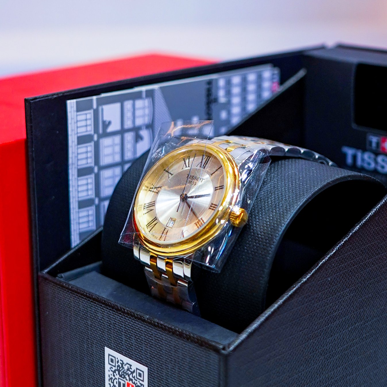 Tissot Two-Tone Roman Dial Watch - Image 4